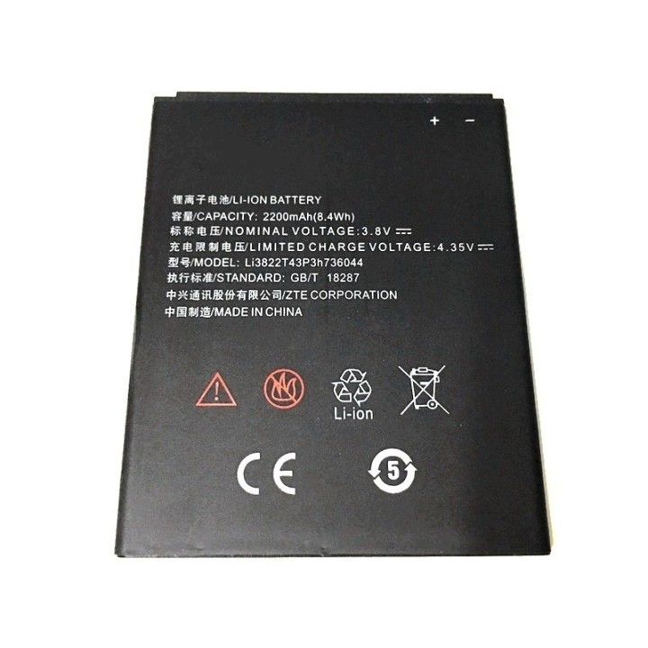Batería Li3822T43P3H736044 Para ZTE Blade A460 / Blade L4