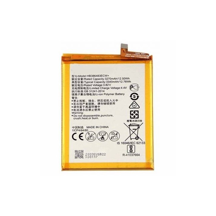 Bateria HB386483ECW+ Para Honor 6X / Huawei G9 Plus / Nova Plus / Mate 9 Lite