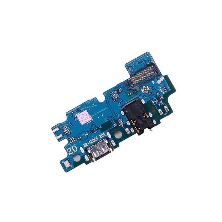 Placa Carga Tipo C / Jack Audio Para Samsung Galaxy A20 / A205
