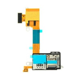 Flex Lector SIM+SD Para SONY M2 AQUA / M2