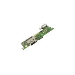 Placa Carga Auxiliar Con Conector Tipo-C Y Micrófono+Vibrador Para SONY XPERIA XA1
