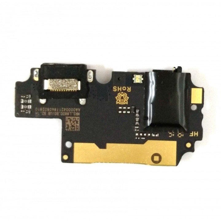 Placa Auxiliar Con Conector Carga TipoC Jack Audio Y Microfono Para BQ Aquaris X2 Pro