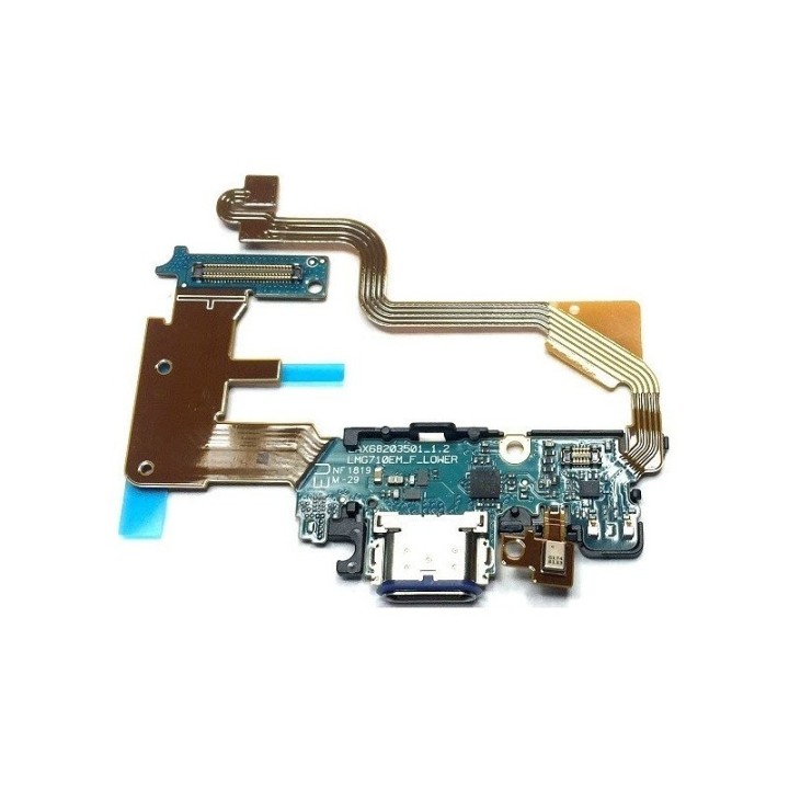 Placa Carga USB Tipo C / Con Micrófono Para LG G7 ThinQ, G710EM