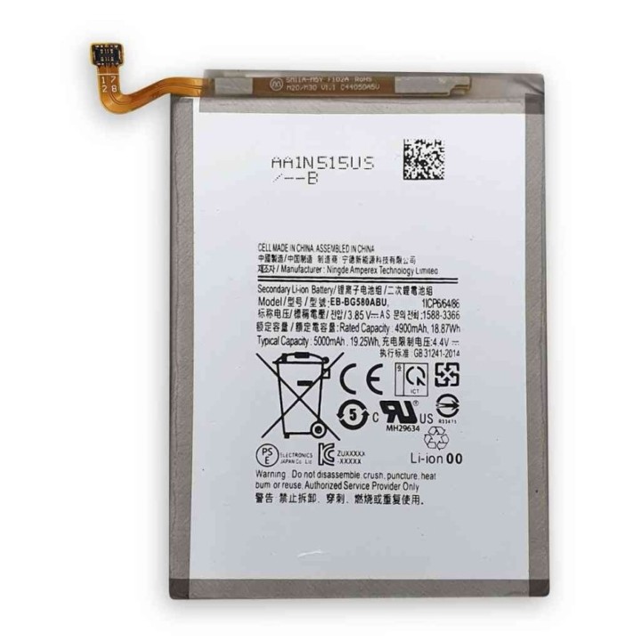 BateRía EB-BG580ABU Para Samsung Galaxy M20 / M205 / M30 / M305 SIN LOGO
