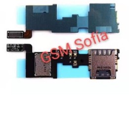 Placa de Lector de sim + micro SD para Samsung galaxy note 4 / n910