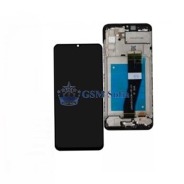 Pantalla original completa con Marco flex negro para Samsung Galaxy A02s/ A025