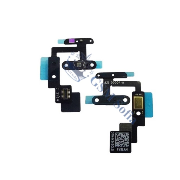 Flex de encendido y micrófono para iPad Air 2 A1566 / A1567