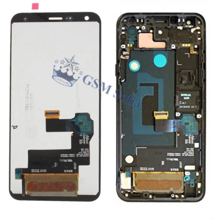 Pantalla completo original con Marco para LG Q7