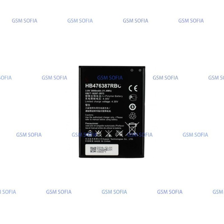 HB476387RBC Para Huawei Honor 3X / G750