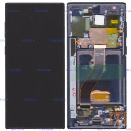 pantalla completa original reparado con marco para samsung Galaxy note 10 / N970