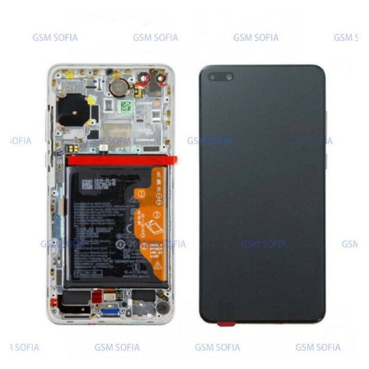 Pantalla Completa Ori Con Marco Y Bateria Para Huawei P40