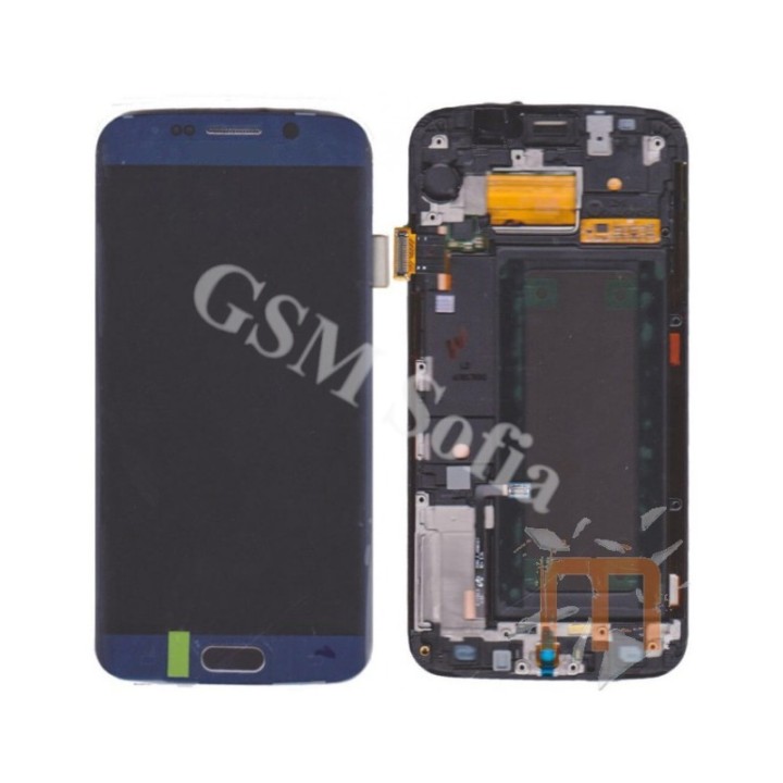 Pantalla original reparada con marco para Samsung Galaxy S6 Edge / G925