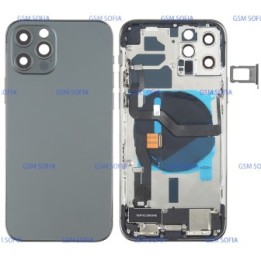 Chasis De Pantalla con flex Tapa Con Marco blanca desmótame Para IPhone 12 Pro max/12Promax
