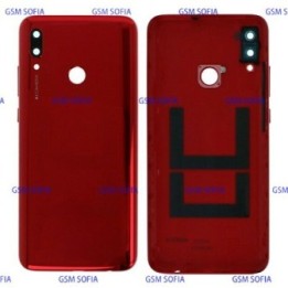 Tapa Trasera Con Lente Para Huawei P Smart 2019 - ROJO