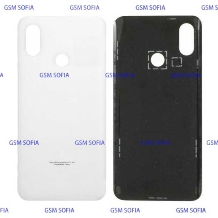 Tapa Trasera Para Xiaomi Mi 8 - blanco