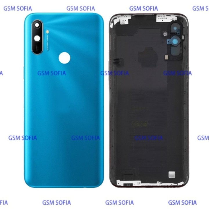 Tapa trasera para Oppo Realme C3 GRIS OSCURO
