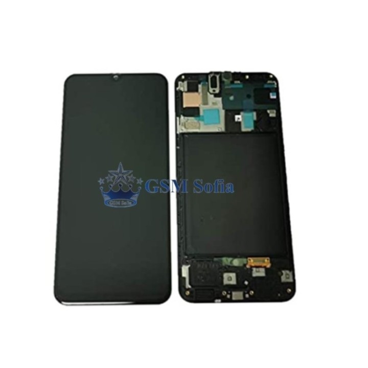 Pantalla completa Compatible  OLED Con Marco Para Samsung Galaxy A50 / A505