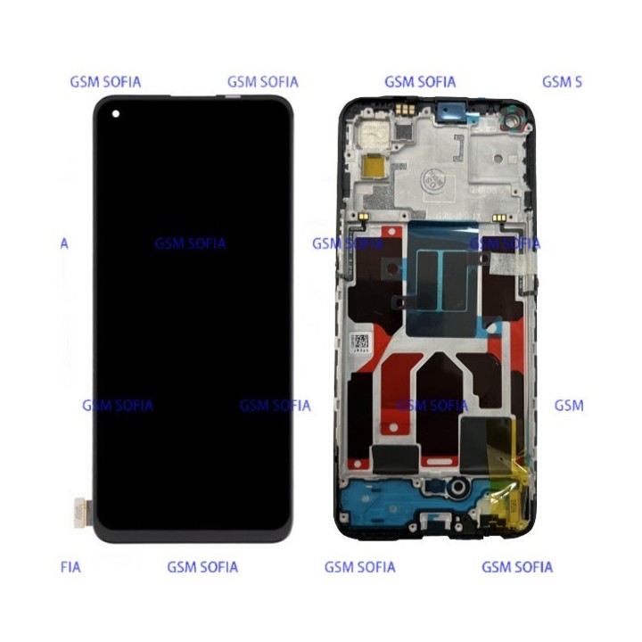 Pantalla Completa Original Con marco para Oppo Find X3 Lite  (Service pack)