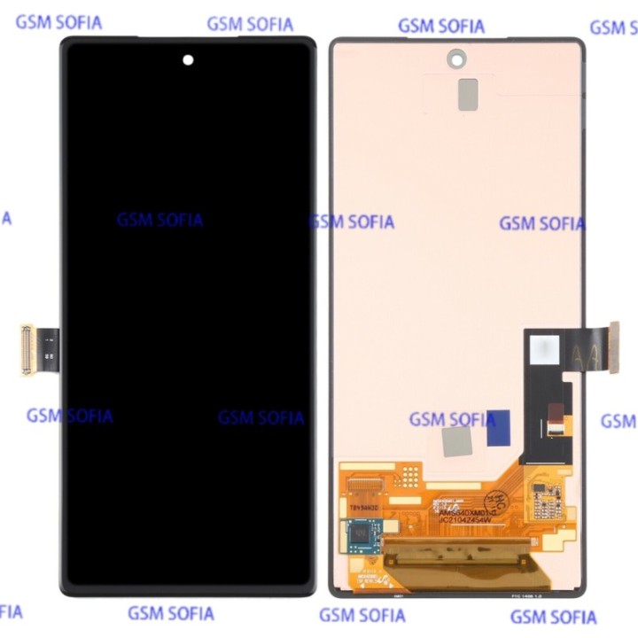 Pantalla completo ori SERVIPAK con Marco para Google Pixel 6