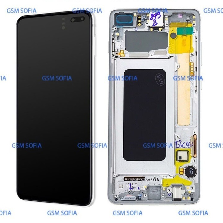 Pantalla completa original reparado con marco para Samsung Galaxy s10 plus/ G975