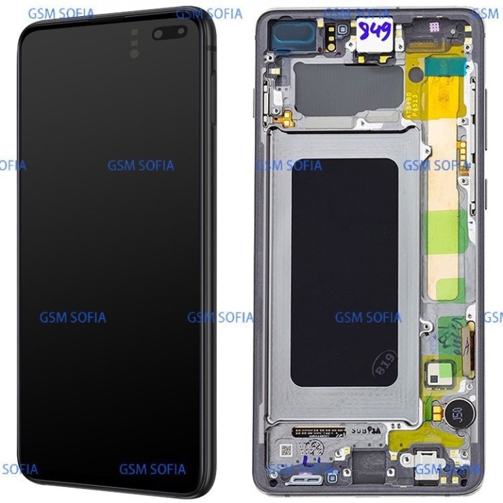 Pantalla completa original reparado con marco para Samsung Galaxy s10 plus/ G975