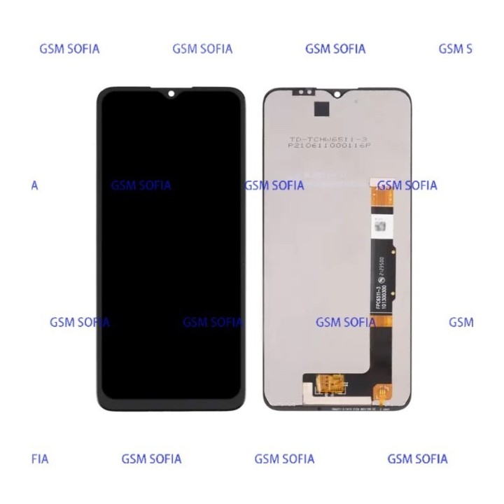 Pantalla completa calida extra sin marco para tcl 305i TCL 30 SE / 6165H / TCL 305 306