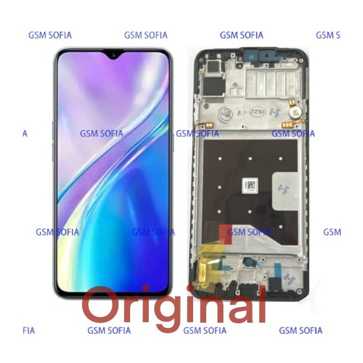 Pantalla completa original con marco para Oppo realme X2