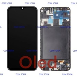 Pantalla Completa oled con marco Para Samsung Galaxy A20 / A205