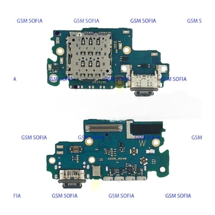 Placa carga con lector sim para Samsung Galaxy A53 5G / A536 ORI