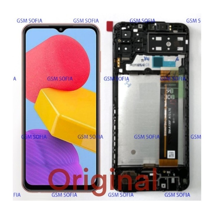 Pantalla completa original con marco para Samsung Galaxy M13 / M135