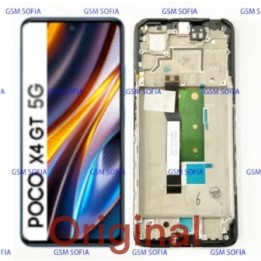 Pantalla completa original con marco para Pocophone X4 GT