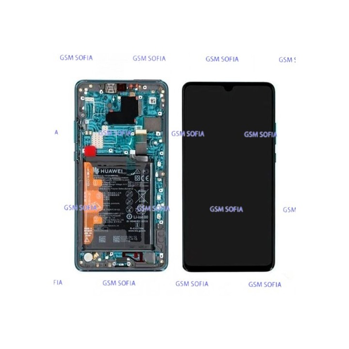 Pantalla completa original con marco y bateria para Huawei Mate 20X 5G