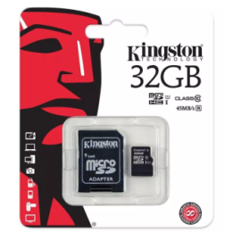 Tarjeta de memoria MicroSD 32 GB Kingston Clase 10