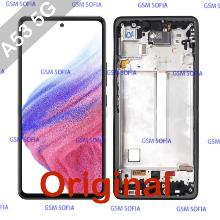 Pantalla Original Completa para Samsung Galaxy A53 5G SM-A536 - Gris / Negro