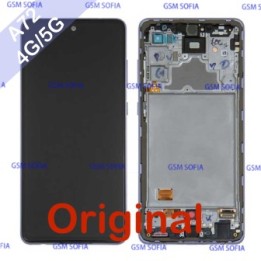 Pantalla Completa Original Con Marco Samsung Galaxy A72 4G A725 / A72 5G A726 - Violeta