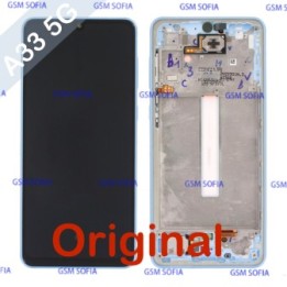 Pantalla Completa LCD Y Táctil Original Con Marco para Samsung Galaxy A33 5G A336B - Azul