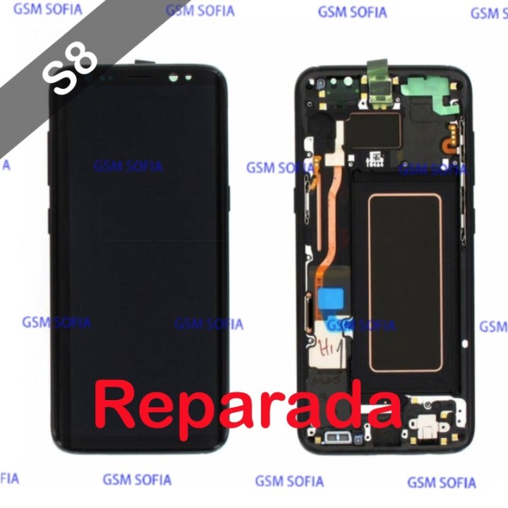 Pantalla ori completa reparado con marco para Samsung Galaxy s8 / G950 - Negro