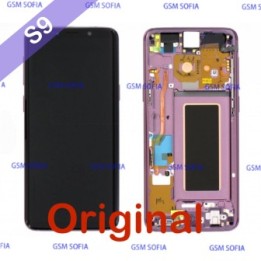 Pantalla Completa Original con marco Para Samsung Galaxy S9 / G960F - Morado