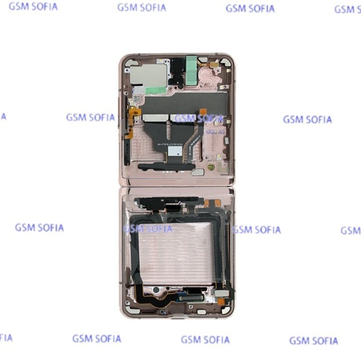 Chasis desmontaje para Samsung Z Flip 3 5G / F711B - Negro
