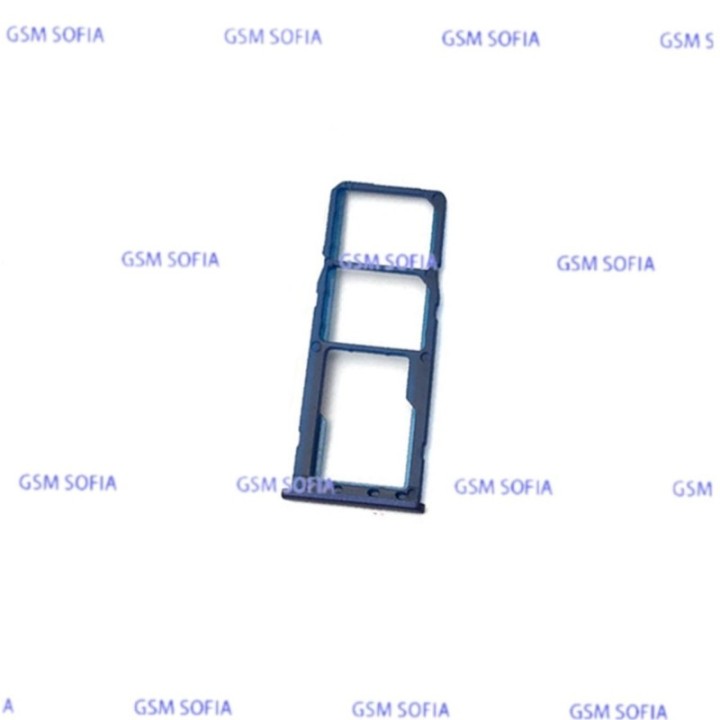 Bandeja sim para samsung galaxy M10 / M105 - Azul