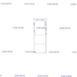 Bandeja sim para samsung galaxy M13 4G / M135 - Blanco