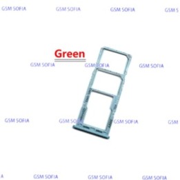 Bandeja sim  para samsung galaxy M22 4G / M225 - VERDE