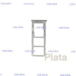 Bandeja sim Para Samsung Galaxy M32 4G / M325  - Plata