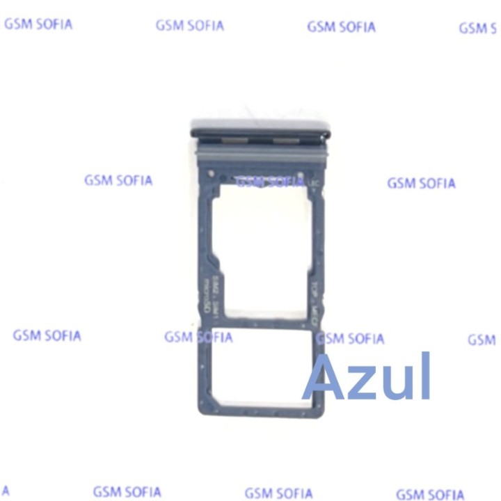 Bandeja sim Para Samsung Galaxy M53 / M535 - Azul
