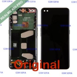 Pantalla completa Original con Marco Para Oppo Realme X50 Pro / RMX2075 RMX2071 RMX2076 RMX2072