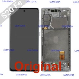 Pantalla completa original Para Samsung Galaxy S20 FE 4G/ S20 FE 5G - Plata