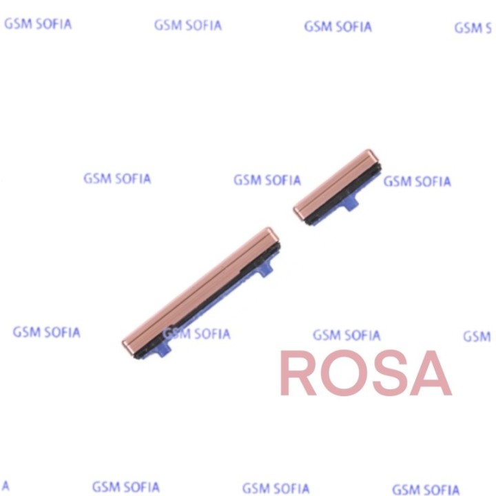 Boton / Pulsador power + volumen Para  Samsung Galaxy Note 20 Ultra / N989B  - Rosa