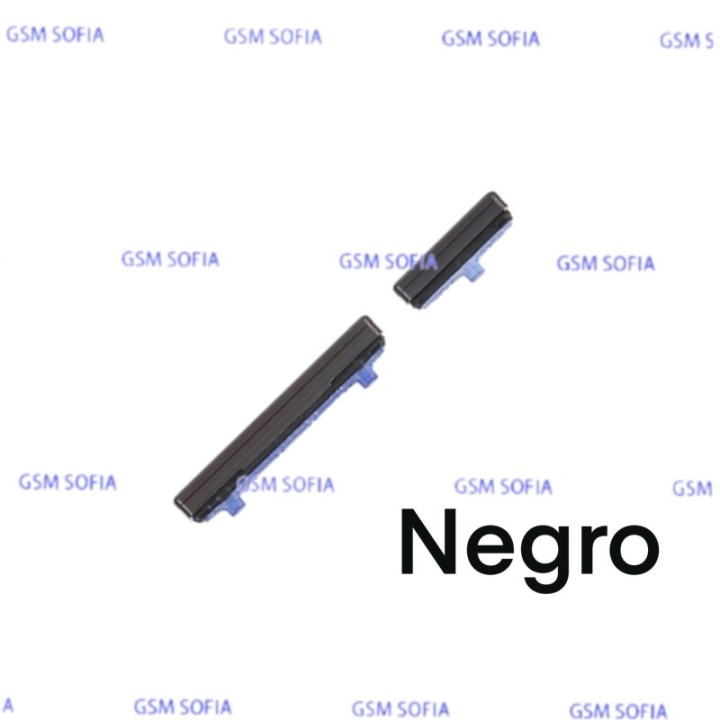 Boton / Pulsador power + volumen Para Samsung Galaxy Note 20 / N981B - Negro