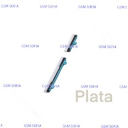 Boton / Pulsador power + volumen Para  Samsung Galaxy S21 PLUS 5G  / G996 - Plata
