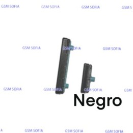 Boton / Pulsador power + volumen Para Samsung Galaxy S21 ultra / G998 - Negro